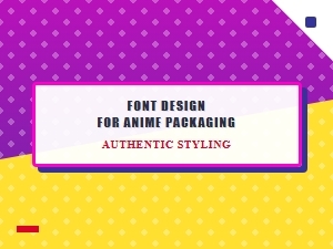 Authentic Anime Fonts for Brand Merchandise