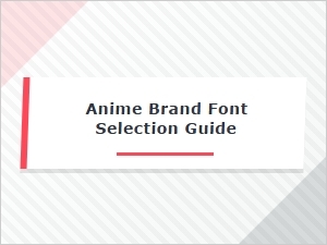 A Guide to Fonts for Anime Fan Projects